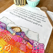 Load image into Gallery viewer, Patchwork Quilt- Tea towel
