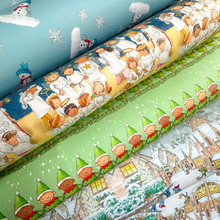 Load image into Gallery viewer, Wrapping Paper - Mixed Christmas, Pack A (4 sheets)