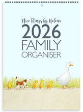Load image into Gallery viewer, Nice Things by Helena 2026 Family Organiser