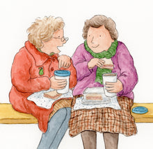 Load image into Gallery viewer, All my nonsense - Original signed painting in watercolour and pencil crayon.