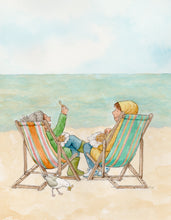 Load image into Gallery viewer, Excellent human - Original signed painting in watercolour and pencil crayon.