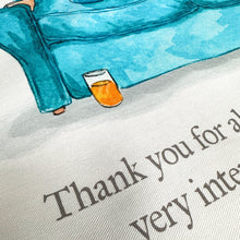 Load image into Gallery viewer, Always listening - Tea towel