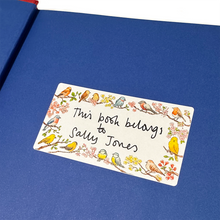 Load image into Gallery viewer, Sheet of 10 stickers - Labels, birds and flowers