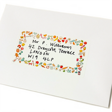 Load image into Gallery viewer, Sheet of 10 stickers - Labels, bits and bobs