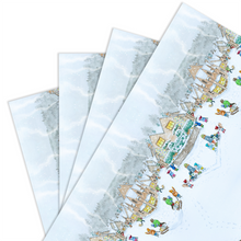 Load image into Gallery viewer, Wrapping Paper - Christmas visitors (4 sheets)