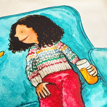 Load image into Gallery viewer, Always listening - Tea towel