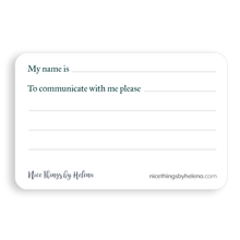 Load image into Gallery viewer, Mini support cards - Deaf (pack of 5)