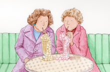 Load image into Gallery viewer, The fun we can provide - Original signed painting in watercolour and pencil crayon.