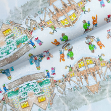Load image into Gallery viewer, Wrapping Paper - Christmas visitors (4 sheets)