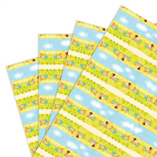 Load image into Gallery viewer, Wrapping Paper - Happier (4 sheets)