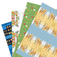 Load image into Gallery viewer, Wrapping Paper - Mixed Christmas, Pack B (4 sheets)