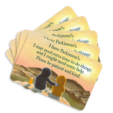 Load image into Gallery viewer, Mini support cards - Parkinson's (pack of 5)