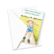 Load image into Gallery viewer, Mini card - Doing well (pack of 5)