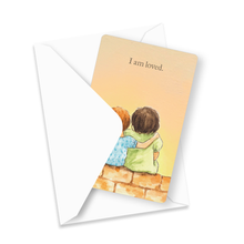 Load image into Gallery viewer, Mini card - I am loved (pack of 5)