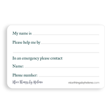 Load image into Gallery viewer, Mini support cards - Non-visible disability (pack of 5)