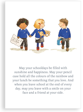 Load image into Gallery viewer, Greetings card - Starting a new class or school