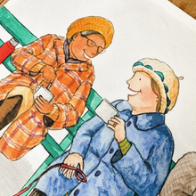 Load image into Gallery viewer, So much to say - Tea towel