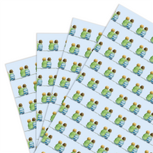Load image into Gallery viewer, Wrapping Paper - Wonderful friend (4 sheets)