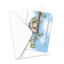 Load image into Gallery viewer, Mini card - What a wonderful friend (pack of 5)