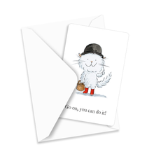 Load image into Gallery viewer, Mini card - You can do it (pack of 5)