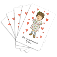Load image into Gallery viewer, Mini card - Surrounded by love (pack of 5)