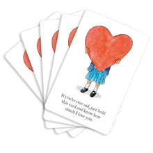 Load image into Gallery viewer, Mini card - If you're sad (pack of 5)