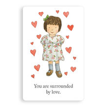 Load image into Gallery viewer, Mini card - Surrounded by love (pack of 5)