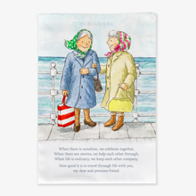 Load image into Gallery viewer, Precious Friend - Tea towel