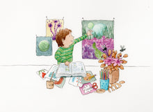 Load image into Gallery viewer, Your best is always enough - Original signed painting in watercolour and pencil crayon.
