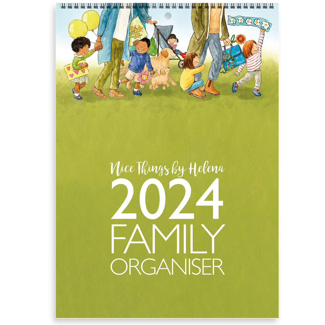 Nice Things by Helena 2024 Family Organiser