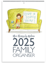 Load image into Gallery viewer, Nice Things by Helena 2025 Family Organiser
