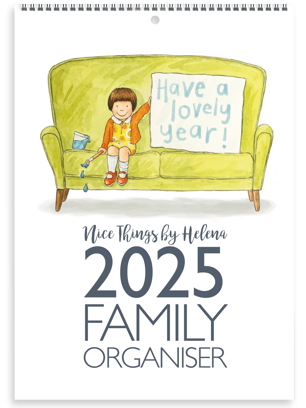 Nice Things by Helena 2025 Family Organiser