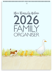 Nice Things by Helena 2026 Family Organiser