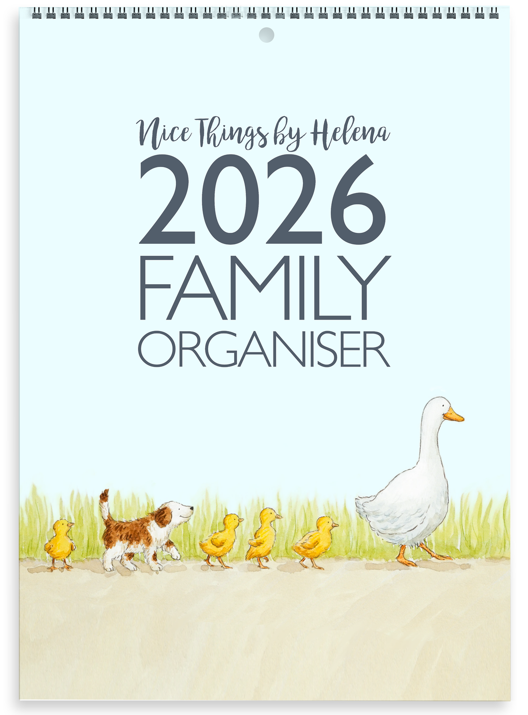 Nice Things by Helena 2026 Family Organiser