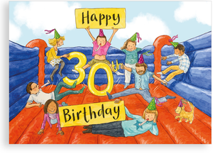 Greetings card - 30th Birthday