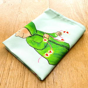 Ribbons of love - Tea towel