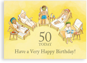 Greetings card - 50th Birthday