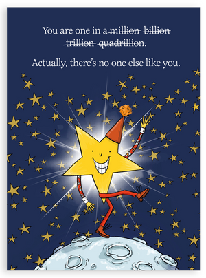 Greetings card - There’s no one like you