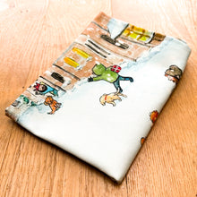 Load image into Gallery viewer, Christmas visitors - Tea towel
