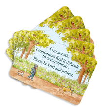 Load image into Gallery viewer, Mini support cards - Autism (pack of 5)
