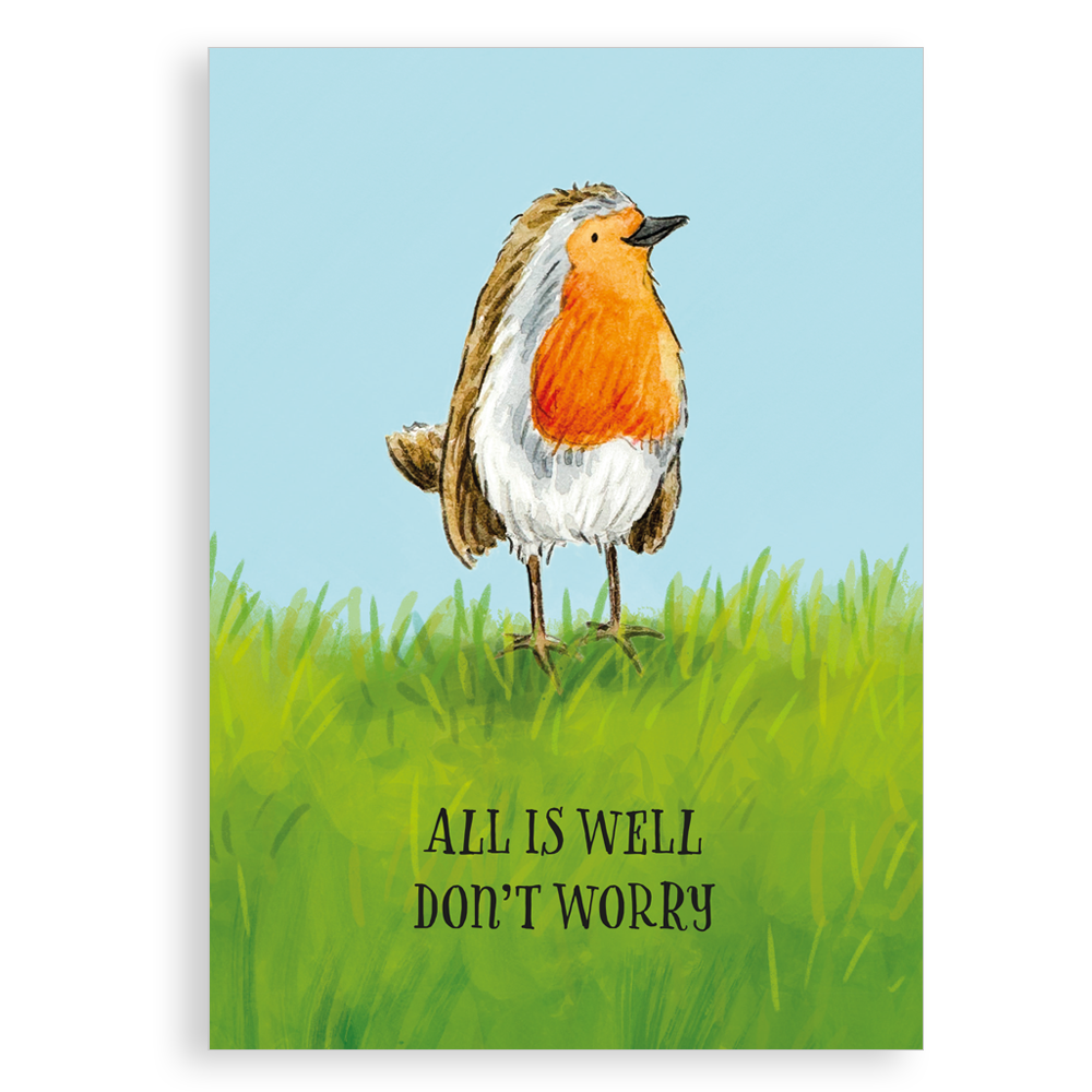 Greetings card - All is well