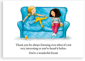 Greetings card - Always listening
