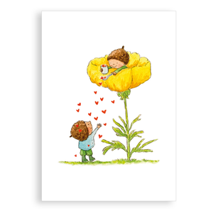 Greetings card - A lot of love