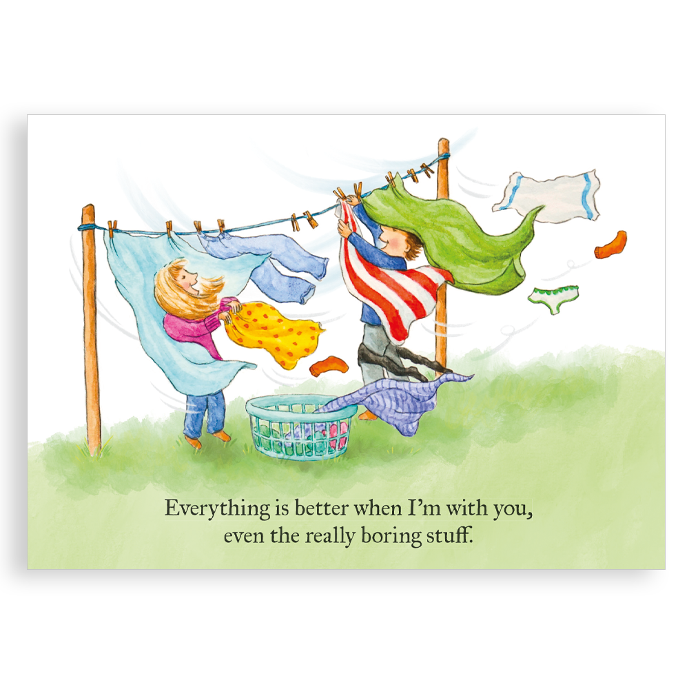 Greetings card - Better with you