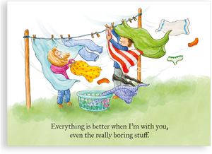 Greetings card - Better with you