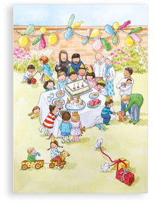 Greetings card - Birthday Party