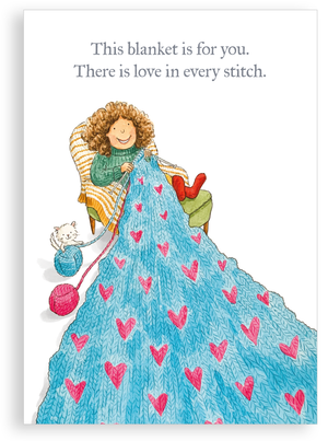 Greetings card - Blanket of love