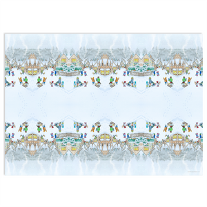 Wrapping Paper - Christmas visitors (4 sheets)