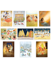 Load image into Gallery viewer, Pack of 10 mixed Christmas cards
