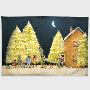 Christmas Eve - Tea towel